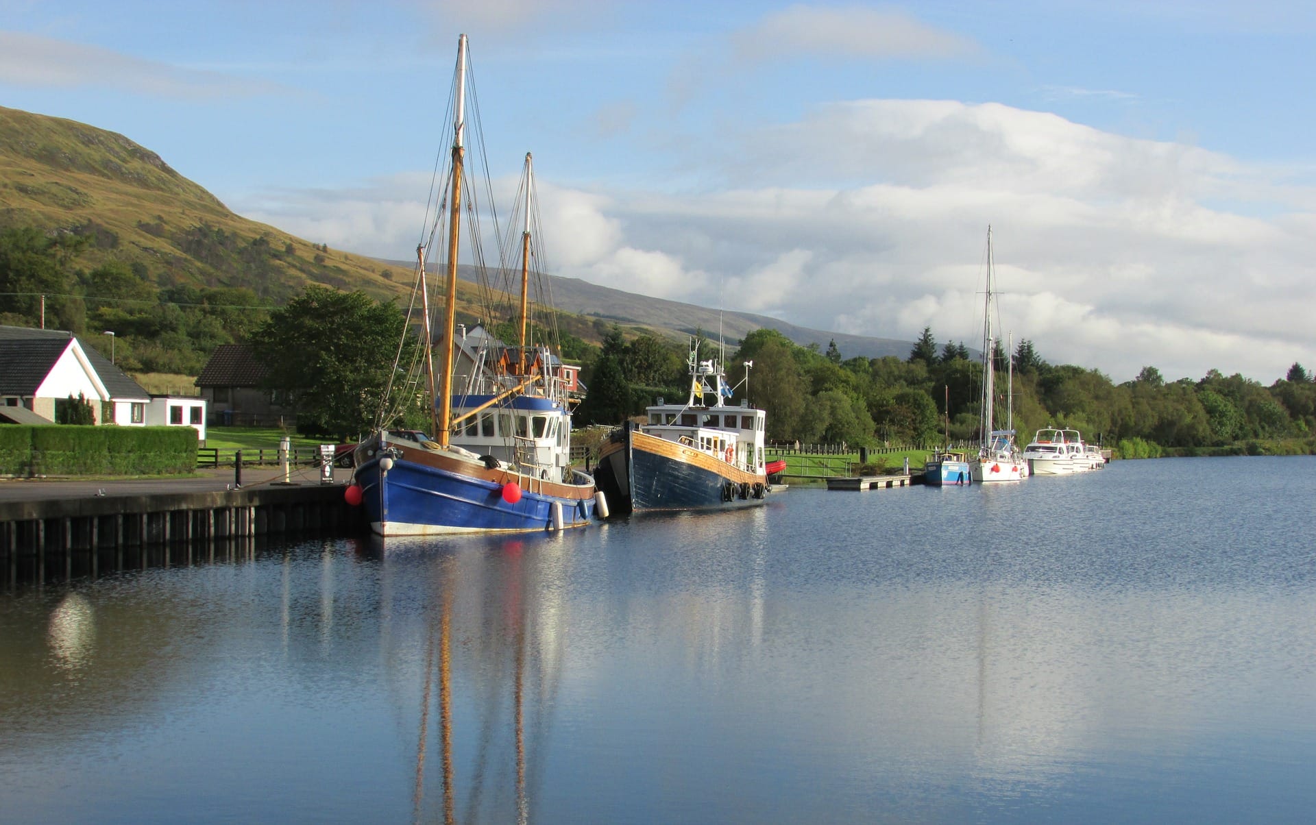 Der Caledonian Canal eine der großartigsten Wasserstraßen der Welt