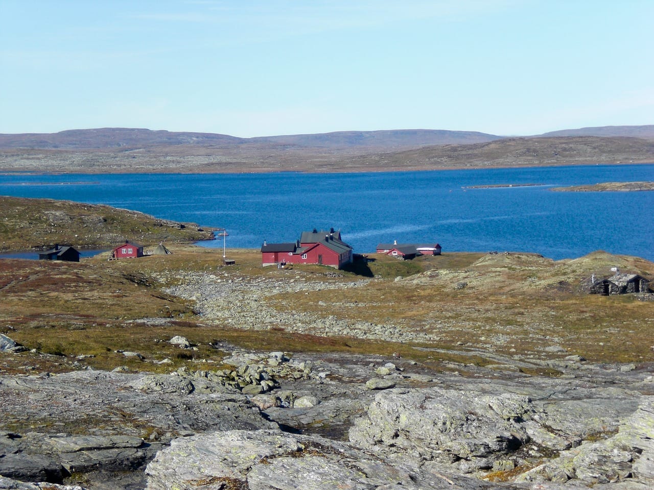 Hardangervidda Hütten Aussicht
