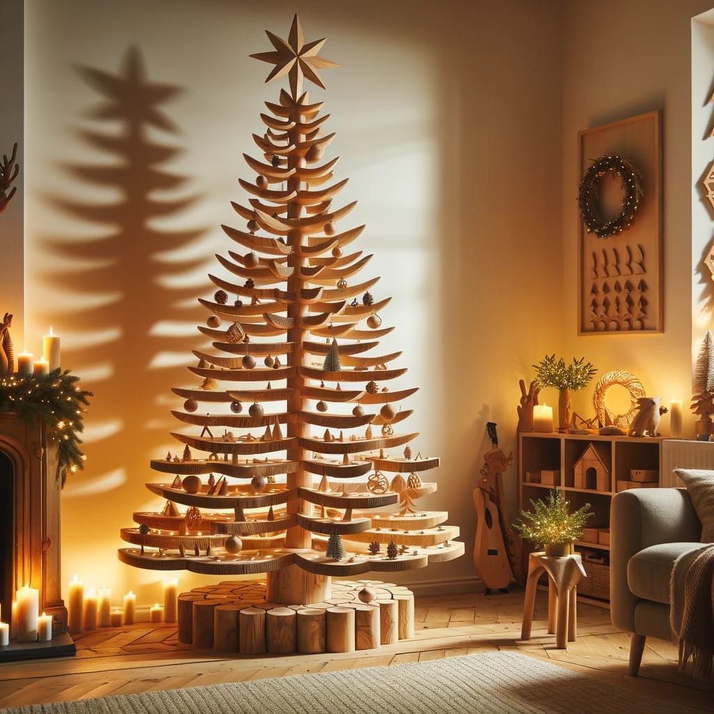 Weihnachtsbaum aus Holz Das sind die Trends 2023 • egotrek